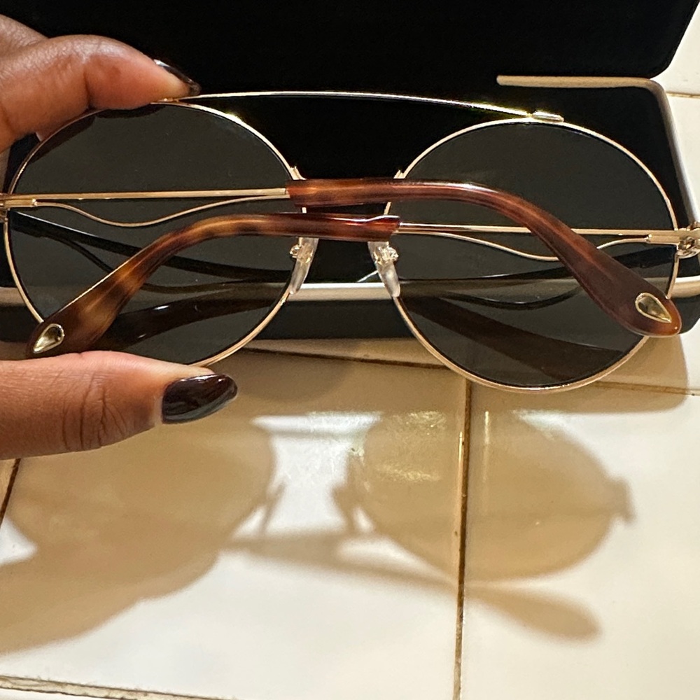Givenchy Gold Sunglasses - Picture 2 of 5